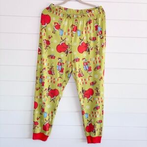 Grinch Pajamas Pants Green and Red‎ Size M